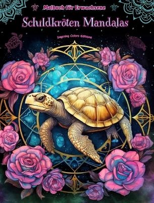 Schildkröten Mandalas Malbuch für Erwachsene Anti-Stress-Motive zur Förderung der Kreativität