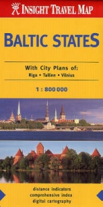 Baltic States Insight Travel Map - 