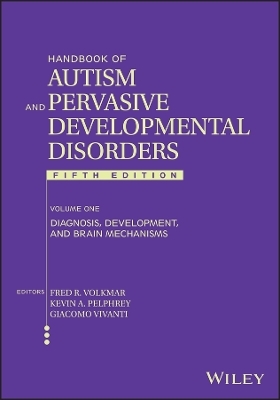Handbook of Autism and Pervasive Developmental Disorders, Volume 1 - 