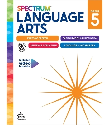 Spectrum Language Arts Workbook, Grade 5 -  Spectrum,  Carson Dellosa Education