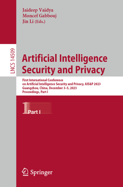 Artificial Intelligence Security and Privacy - 