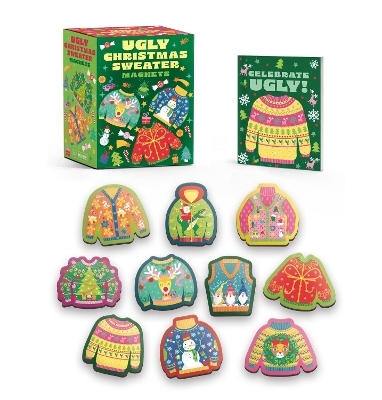 Ugly Christmas Sweater Magnets - Jessie Oleson Moore
