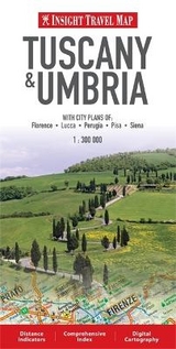 Insight Guides Travel Map Tuscany & Umbria - APA Publications Limited