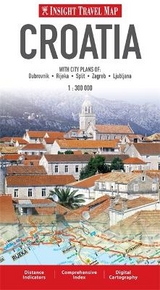 Insight Guides Travel Map Croatia - APA Publications Limited