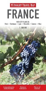 Insight Guides Travel Map France - APA Publications Limited