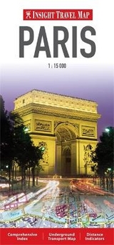 Insight Guides Travel Map Paris - APA Publications Limited