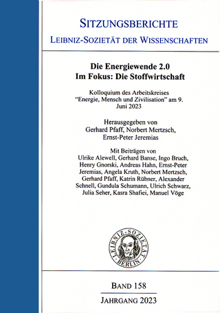 Die Energiewende 2.0. Im Fokus: Die Stoffwirtschaft.