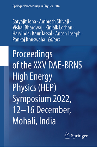 Proceedings of the XXV DAE-BRNS High Energy Physics (HEP) Symposium 2022, 12–16 December, Mohali, India