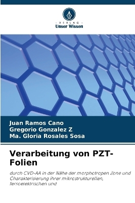 Verarbeitung von PZT-Folien - Juan Ramos Cano, Gregorio Gonzalez Z, Ma Gloria Rosales Sosa