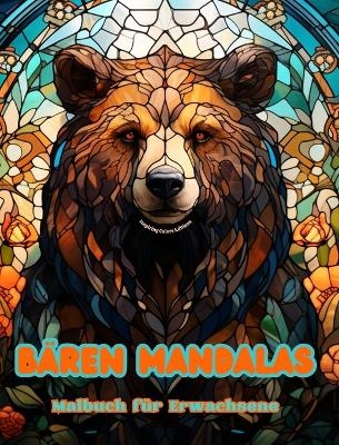 Bären Mandalas Malbuch für Erwachsene Anti-Stress-Motive zur Förderung der Kreativität