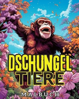 Dschungel Tiere Malbuch - Louis Wagner