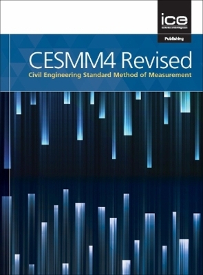 CESMM4 Revised Complete 3 Book Set -  Institute of Civil Engineers