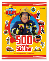 Feuerwehrmann Sam: 500 Sticker - Stickern - R&auml;tseln - Ausmalen -  Panini