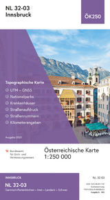 BEV-Karte NL 32-03, Innsbruck 1:250 000 - 
