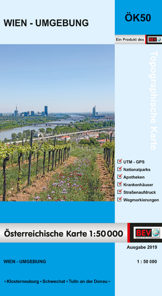 BEV-Karte Wien - Umgebung 1:50 000