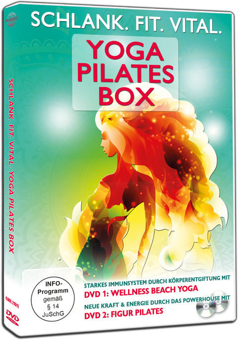 Schlank. Fit. Vital. Yoga Pilates Box