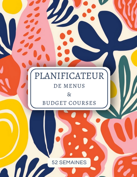 Planificateur de menus et budget courses - Virginie Fratelli