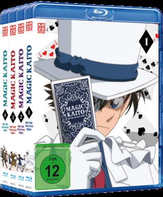 Magic Kaito: Kid the Phantom Thief - Gesamtausgabe - Bundle Vol.1-4 (4 Blu-rays)