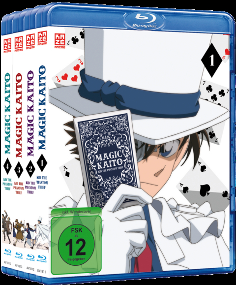 Magic Kaito: Kid the Phantom Thief - Gesamtausgabe - Bundle Vol.1-4 (4 Blu-rays)