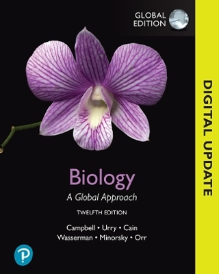 Mastering Biology with Pearson eText Instance Access for Biology: A Global Approach (Digital Update), Global Edition - Neil Campbell, Lisa Urry, Michael Cain, Steven Wasserman, Peter Minorsky