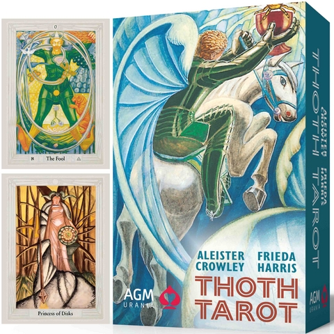 Aleister Crowley Thoth Tarot (Standard Edition, English, GB), m. 1 Buch, m. 1 Beilage - Aleister Crowley, Frieda Harris