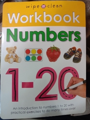 Wipe Clean Workbook Numbers - Priddy Roger