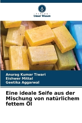 Eine ideale Seife aus der Mischung von natürlichem fettem Öl