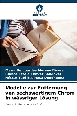 Modelle zur Entfernung von sechswertigem Chrom in w&auml;ssriger L&ouml;sung - Mar&iacute;a De Lourdes Moreno Rivera, Blanca Estela Ch&aacute;vez Sandoval, H&eacute;ctor Yael Espinosa Dom&iacute;nguez