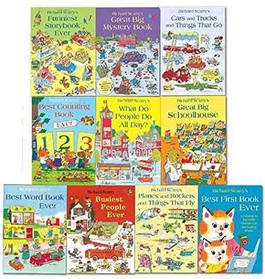 Richard Scarrys Best Collection Ever! - 10-book collection - Richard Scarry