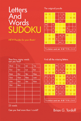 Letters and Words Sudoku - Brian G. Tordoff