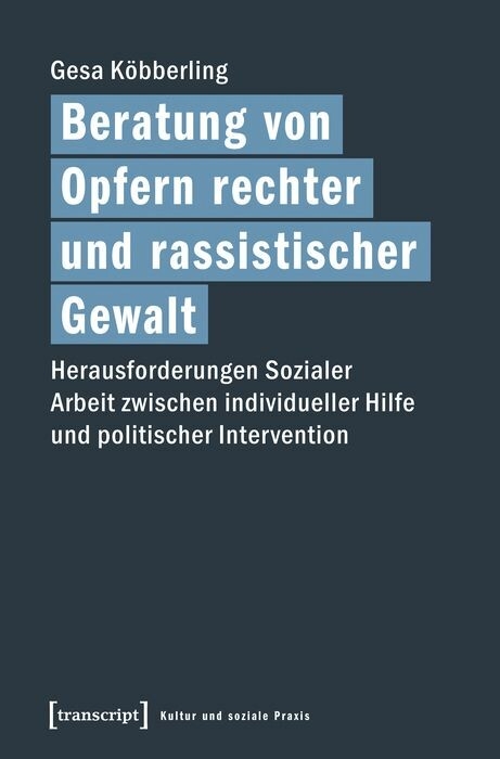 Beratung von Opfern rechter und rassistischer Gewalt - Gesa Köbberling