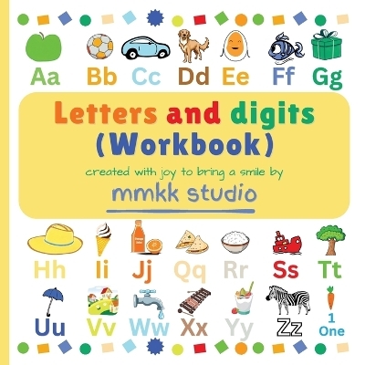 Letters and digits (Workbook) - Mmkk Studio