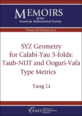 SYZ Geometry for Calabi-Yau 3-folds: Taub-NUT and Ooguri-Vafa Type Metrics