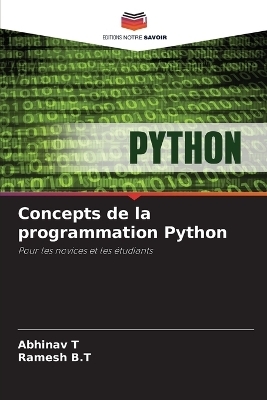 Concepts de la programmation Python - Abhinav T, Ramesh B T
