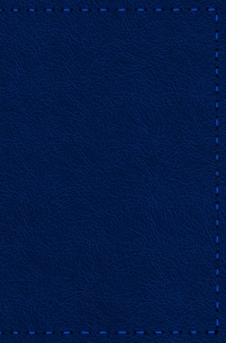 Notizbuch - Leder mit Naht (Farbe wie abgebildet)