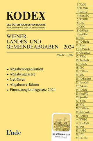 KODEX Wiener Landes- und Gemeindeabgaben