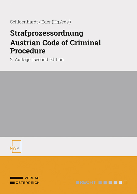 Strafprozessordnung/Austrian Code of Criminal Procedure - 