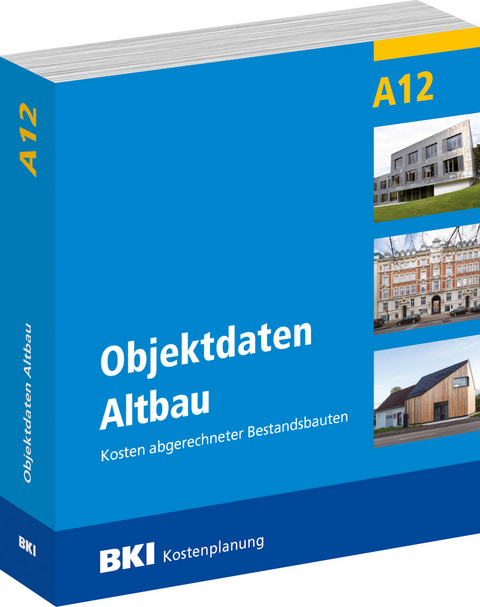 BKI Objektdaten Altbau A12 -  BKI - Baukosteninformationszentrum Deutscher Architektenkammern