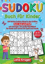 Sudoku Buch f&uuml;r Kinder ab 6 Jahren - Lena Kr&uuml;ger