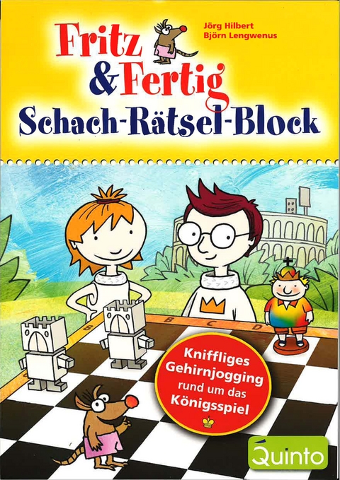 Fritz&Fertig Schach-R&auml;tselblock - Bj&ouml;rn Lengwenus, J&ouml;rg Hilbert