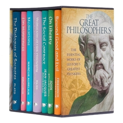 The Great Philosophers Collection - Frederich Nietzsche, Jean-Jacques Rousseau, John Stuart Mill, Emperor Marcus Aurelius