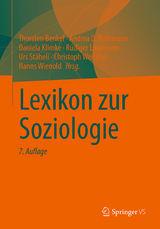 Lexikon zur Soziologie - Benkel, Thorsten; Bührmann, Andrea D.; Klimke, Daniela