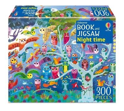 Usborne Book and Jigsaw Night time - Kirsteen Robson