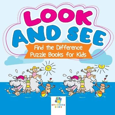Look and See Find the Difference Puzzle Books for Kids -  Educando Kids