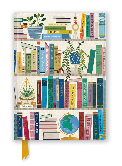 Georgia Breeze: Bookshelves (Foiled Journal) - 