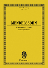 Sinfonias I-VIII - Felix Mendelssohn Bartholdy