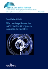 Effective Legal Remedies in Criminal Justice System. European Perspective - 