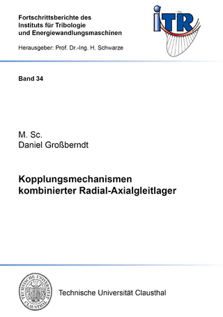 Kopplungsmechanismen kombinierter Radial-Axialgleitlager