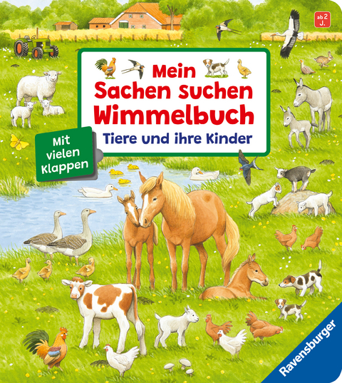 Mein Sachen suchen Wimmelbuch: Tiere und ihre Kinder - Susanne Gernh&auml;user