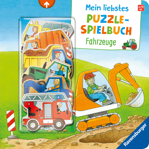 Mein liebstes Puzzle-Spielbuch - Fahrzeuge - Sabine Cuno